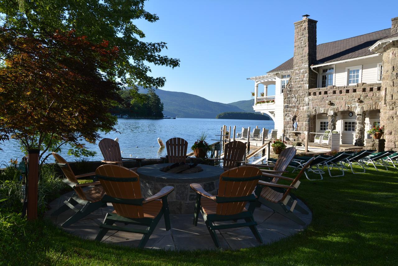 Lake George Boathouse Waterfront Lodging 볼튼 랜딩 외부 사진